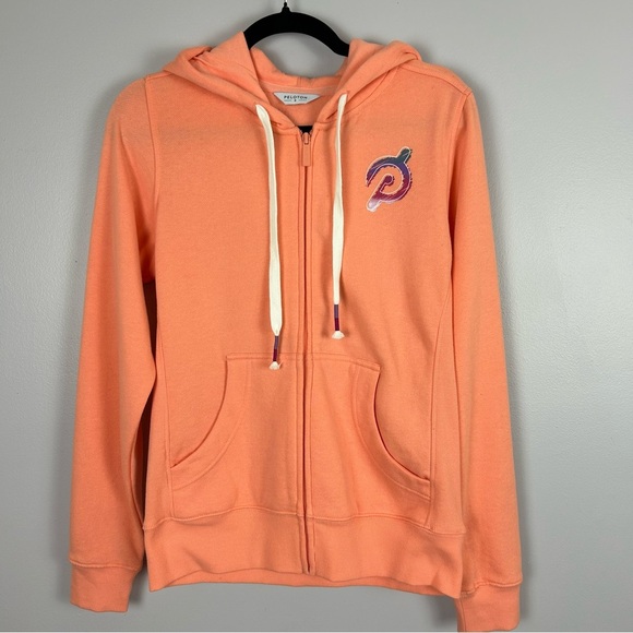 Peloton Peach Long Sleeve Hoodie Size Small - Picture 3 of 12
